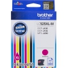 Картридж струйный Brother LC525XLM пурпурный (1300стр.) для Brother DCP-J100/J105/J200