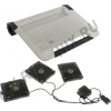 Cooler Master <R9-NBC-U3PT-GP> NotePal U3 PLUS Notebook Cooler (21-23дБ, 950-1800об/мин, USB  питание, Al)