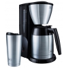 Кофеварка Melitta Single 5 Therm+Mug серебристый