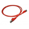 Кабель Патч-корд Lanmaster LAN-45-45-0.5-LSZH вилка RJ-45-вилка RJ-45 кат.5е 0.5м красный LSZH
