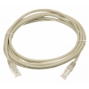 Кабель Патч-корд Lanmaster TWT-45-45-3.0/6-GY вилка RJ-45-вилка RJ-45 кат.6 3м серый ПВХ (уп.:1шт)