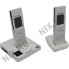 Panasonic KX-TG8562RUW <White> р/телефон (2 трубки с цв.ЖК диспл.,  DECT, А/Отв)