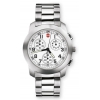 Часы Victorinox Field Chrono 40мм белый циферблат стальной браслет (26050.CB)
