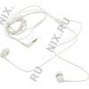 Наушники с микрофоном  SONY MDR-EX100APW White  (шнур 1.2м)