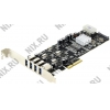 STLab U-890 (RTL) PCI-Ex4, USB3.0,  4 port-ext