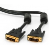 Кабель Konoos DVI-D Dingle Link 3м позолоченные контакты черный