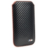 Чехол (футляр) для Apple iPhone 5/5s BMW M-Collection sleeve carbon effect черный/красный (BMPOP5MC)