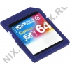Silicon Power <SP064GBSDXCU3V10> SDXC Memory Card  64Gb  UHS-I  U3