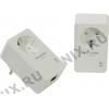 TP-LINK <TL-PA2010PKIT> AV200 Nano Powerline Adapter Kit (2 адаптера,1UTP 10/100Mbps,  Powerline 200Mbps)