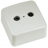 Розетка Hama 00122494 CATV(f)-Radio/TV антенная широкополосная