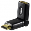 Адаптер аудио-видео Hama HDMI (m)/HDMI (f) Позолоченные контакты черный 3зв (00122234)