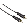 Кабель аудио Hama 1хRCA (m)/1хRCA (m) 1.5м. черный 1зв (00122264)