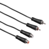 Кабель аудио Hama 2хRCA (f)/2xCoax (m) 3м. фиолетовый (00122277)