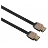 Кабель аудио-видео Hama Flexi-Slim High Speed HDMI (m)/HDMI (m) 1.5м. Позолоченные контакты черный 5зв (00122127)