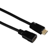 Кабель аудио-видео Hama High Speed HDMI (m)/HDMI (f) 3м. Позолоченные контакты черный 3зв (00122121)