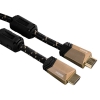 Кабель аудио-видео Hama HDMI (m)/HDMI (m) 5м. Позолоченные контакты черный (00122126)