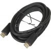 Кабель аудио-видео Hama High Speed HDMI (m)/HDMI (m) 5м. Позолоченные контакты черный 3зв (00122106)