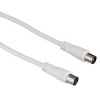 Кабель антенный Hama Coax (m)/Coax (f) 3м. белый (00122402)