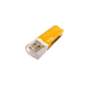 Картридер Human Friends Lighter Gold, Multi Card Reader, золотой цвет, All-in-one, Micro MS(M2), SD, T-flash, MS-DUO, MMC, SDHC,DV,MS PRO, MS, MS PRO