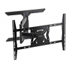 Кронштейн для телевизора Kromax Ledas-650 серый 26"-65" макс.40кг настенный поворот и наклон (20166)