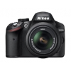 PhotoCamera Nikon D3200 KIT black 24.2Mpix 18-55VRII / 55-300VR 3" 1080p SD Набор с объективамиEN-EL14 (VBA330K011)