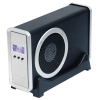 Мобил рек AgeStar 3CB3AH1T black 3.5" SATA, ал, USB3.0/ SATA/eSATA, 8smFan, LCD