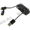Energizer <LCAEHUSYDUAL2> Кабель  USB2.0 AM-->micro-B+Lightning 1.2м