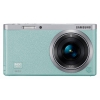 PhotoCamera Samsung NX mini silver/green 20.5Mpix 9mm 3" 1080p SDHC BSI-CMOS turLCD HDMI WiFi Набор с объективом (EV-NXF1ZZB1KRU)