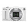 PhotoCamera Nikon CoolPix S9700 white 16Mpix Zoom30x 3" 1080p 329Mb SDXC SDHC IS 0fr/s HDMI Li-Ion (VNA652E1)