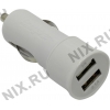 Energizer <DC2UUIP5> Автомобильное зарядное уст-во USB (Вх. DC12-24V, Вых. DC5V, 2xUSB 2.1A,  кабель Lightning)