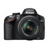 PhotoCamera Nikon D3200 KIT black 24.2Mpix 18-55VR / 55-200VR 3" 1080p SD Набор с объективамиEN-EL14 (VBA330K003)