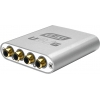 Звуковая карта  ESI UDJ6 USB для DJ: 24-bit / 96kHz, аналог 0х6, 4хRCA, 2x1/4"TRS.