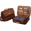 Сумка Sumdex Powerbrief Plus SKN-004  (исскуств. замша , коричневая, 43.2х32.4х19.1 см)