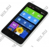NOKIA X DUAL SIM White (1GHz, 512MbRAM, 4" 800x480, 3G+BT+WiFi+GPS, 4Gb+microSD,  3Mpx, Andr)