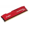 Память DDR3 4Gb (pc-12800) 1600MHz Kingston HyperX Fury Red Series CL10 <Retail> (HX316C10FR/4)