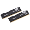 Память DDR3 16Gb (pc-15000) 1866MHz Kingston HyperX Fury Black Series CL10 Kit of 2 <Retail> (HX318C10FBK2/16)