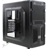 Miditower  Cooler Master <RC-K350-KWN1-EN> Black&Black  ATX Без БП