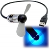 THERMALTAKE <A2131> USB FAN WITH LIGHT (вентилятор+ синий фонарик, питается от USB порта)