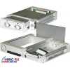 Мобильное шасси для HDD 3.5 IDE & USB2.0 EXT. ENCLOSURE <MR-F-133-U2-AL> с вентилятором, UDMA133, ALUMINUM