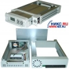 Мобильное шасси для HDD 3.5 IDE <MR-2F-133-T-LCD-Al> 2 вент., UDMA133, LCD, Aluminum, Overheat.Alarm