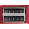 Тостер электрический Bosch TAT3A014 CompactClass, 900Вт, корпус пластик., цвет красный, 2 отдел, регулятор уровня поджаривания, высокий подъем тостов,