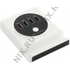 Greenconnection <GC-UDCS01> Зарядное устройство USB/USB Hub (Вх. AC220V, Вых. DC5V,  4xUSB 2A)