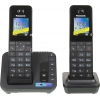 Р/Телефон Dect Panasonic KX-TGH222RUB черный (труб. в компл.:2шт) автооветчик АОН