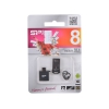 Внешний накопитель 8GB USB Drive <USB 2.0> Silicon Power Mobile T01 (mUSB/OTG) (SP008GBUF2TM1V1K)