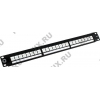 Patch Panel 19" 1U UTP 24 port кат.6 5bites <LY-PP4524-C6> разъём KRONE&110  (dual IDC)
