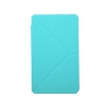 Чехол IT BAGGAGE для планшета SAMSUNG Galaxy Tab4 8" hard case искус. кожа бирюзовый с тонированной задней стенкой ITSSGT4801-6