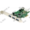 Espada <FG-EU308A-1-CT01> (RTL) PCI-Ex1, USB3.0, 3  port-ext,  1  port-int