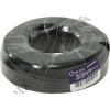 Кабель телефонный плоский 4 провода 5bites <TEL4615-050S-BK> <бухта  50м Black>