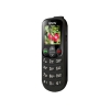 Телефон Ginzzu R32D 2SIM/FM/кнопка SOS/крупные кнопки/фонарик/Черный