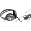 Наушники с микрофоном SVEN GD-910MV <Graphite-Blue> (шнур  2.5м,с регулятором громкости)